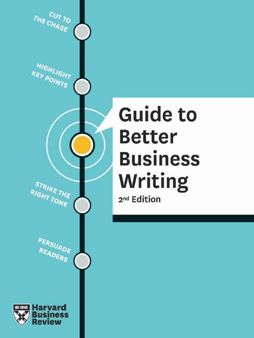 Title details for HBR Guide to Better Business Writing by Harvard Business Review - Available